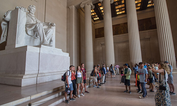 El monumento a Lincoln, uno de los lugares emblemáticos de Washington. | C.Jordá