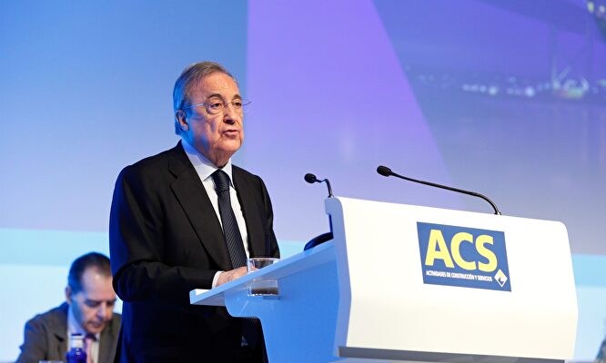 Florentino Pérez, presidente de ACS | Europa Press