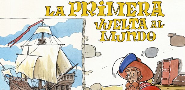 Portada del cómic de Elcano. | Defensa.gob