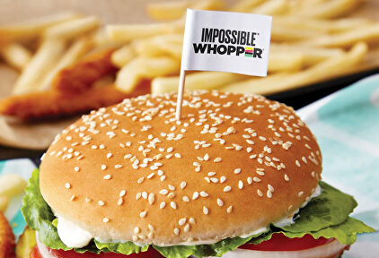La hamburguesa vegetariana de Burger King. | Burguer King