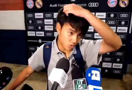 Kubo atiende a la prensa. | Twitter