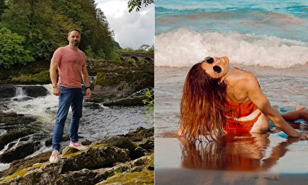 Las vacaciones "lejos de España" de Santiago Abascal y Lidia Bedman