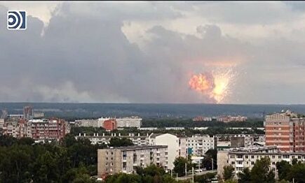 La brutal explosión de un arsenal en Rusia causa 12 heridos y 16.000 evacuados