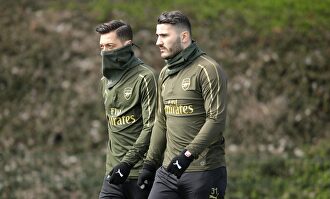 Mesut Ozil y Sead Kolasinac. | Cordon Press