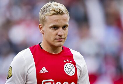 Donny van de Beek, en un partido con el Ajax. | Cordon Press
