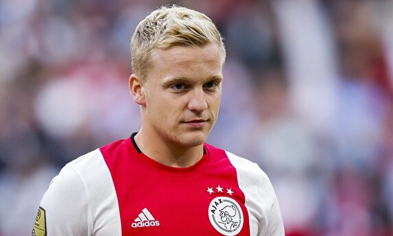 Van de Beek, con el Ajax. | Cordon Press