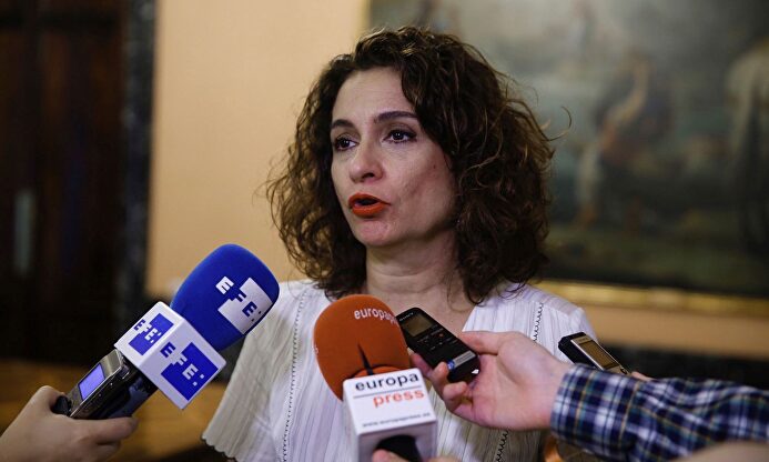 La ministra de Hacienda, María Jesús Montero. | Efe