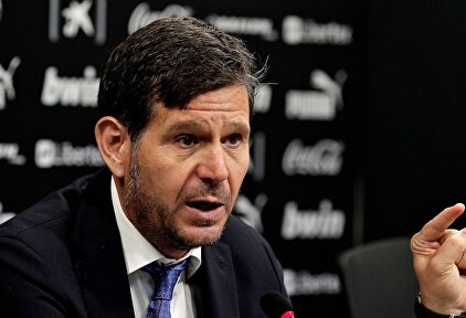 Alemany ha comparecido en rueda de prensa para hablar de la actualidad del club. | EFE