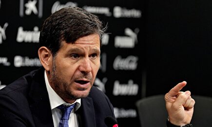 Alemany ha comparecido en rueda de prensa para hablar de la actualidad del club. | EFE