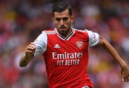 Dani Ceballos en un partido con el Arsenal. | EFE