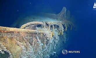 Filman el Titanic por primera vez en 14 años