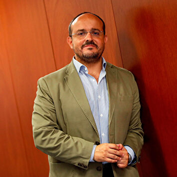 El líder del PP en Cataluña, Alejandro Fernández |  EFE