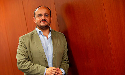 El líder del PP en Cataluña, Alejandro Fernández | EFE