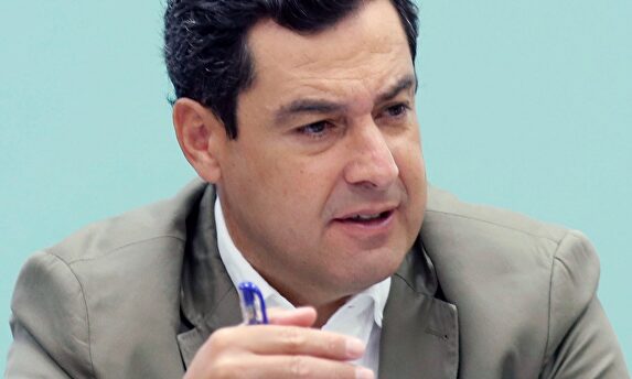 El presidente de la Junta, Juanma Moreno | EFE