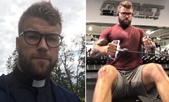 Oskar, el cura sueco que hace crossfit que arrasa en internet