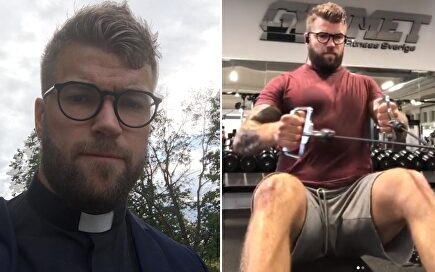 Oskar, el cura sueco que hace crossfit que arrasa en internet