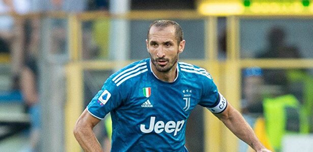 Giorgio Chiellini, lesionado de gravedad en el entrenamiento de la Juventus. | Cordon Press