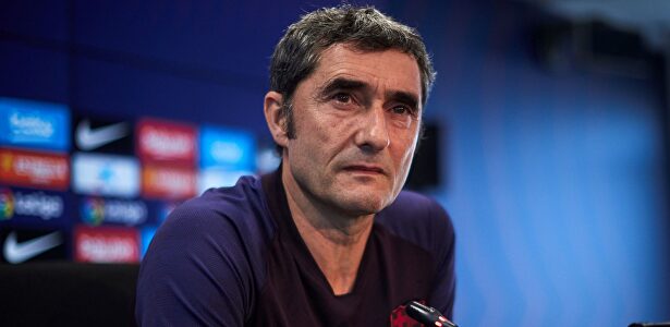 Ernesto Valverde, en rueda de prensa. | EFE