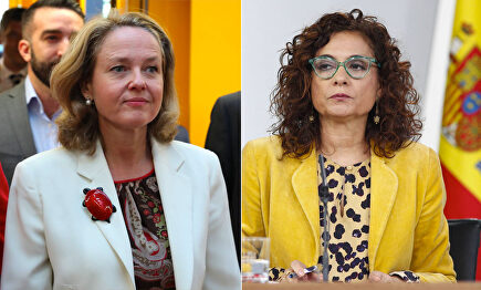 Nadia Calviño y María Jesús Montero |  EFE