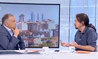 Iglesias durante la entrevista | Imagen TV