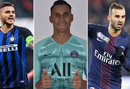 Icardi, Keylor Navas y Jesé Rodríguez. | LD