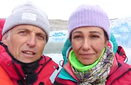 Kike Calleja y Ana Botín, en Groenlandia | Europa Press