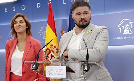 Gabriel Rufián en el Congreso | EFE