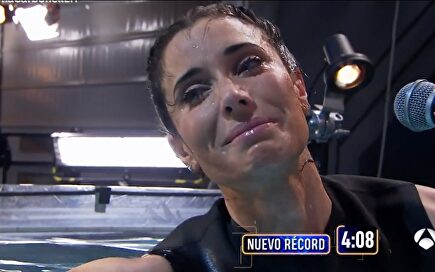 Pilar Rubio termina llorando tras cuatro angustiosos minutos en 'El Hormiguero'