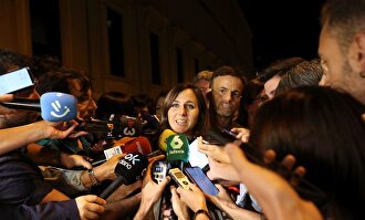 Ione Belarra expresa la preocupación de Podemos tras la reunión con el PSOE | EFE