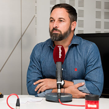 Santiago Abascal en una entrevista en esRadio |  David Alonso Rincón