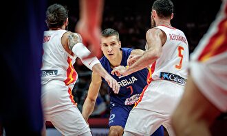Serbia se estrelló ante la defensa española | FIBA