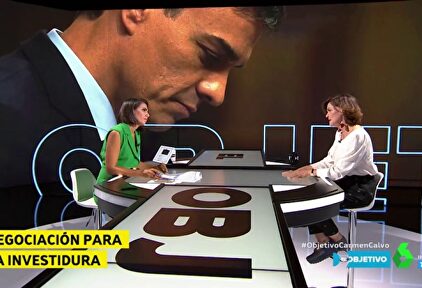 Calvo, en un momento de la entrevista. | La Sexta