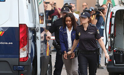 Ana Julia Quezada, este martes, llega a los juzgados | Europa Press