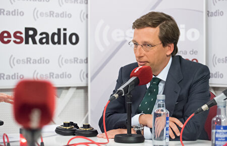José Luis Martínez Almeida, en esRadio. | David Alonso Rincón