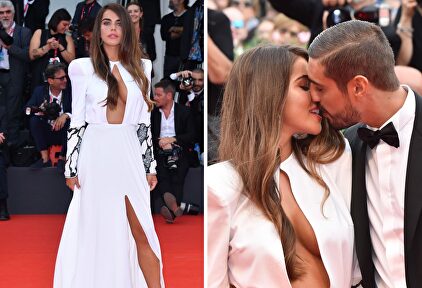 Violeta y Fabio en la alfombra roja del Festival de cine de Venecia | Gtres