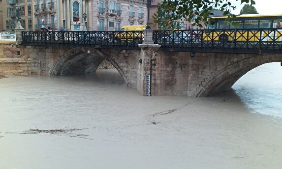 Uno de los puentes de la ciudad de Murcia |  esRadio Murcia