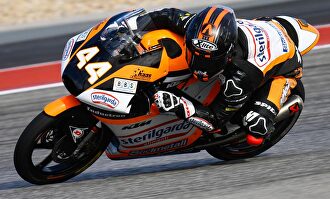 Aaron Canet corre por el trazado. | MotoGP