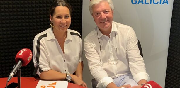 Beatriz Pino diputada de Ciudadanos por Pontevedra e Ignacio Balboa | esRadio Galicia
