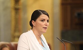 Macarena Olona en la tribuna del Congreso | Vox