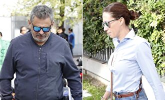 Miki Nadal y Carola Escámez en los alrededores del juzgado | Gtres