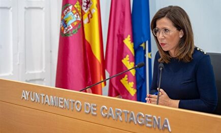 La alcaldesa de Cartagena, Ana Belén Castejón (PSOE). | Felipe G. Pagán - Ayuntamiento de Cartagena