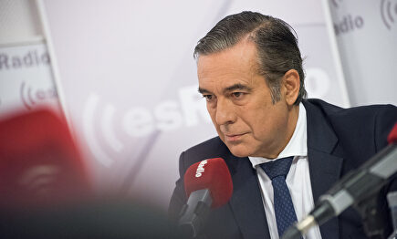 Enrique López, en Es la Mañan de Federico. | David Alonso Rincón