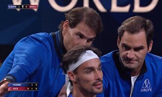 Nadal y Federer ejercen de entrenadores