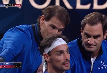 Nadal y Federer ejercen de entrenadores
