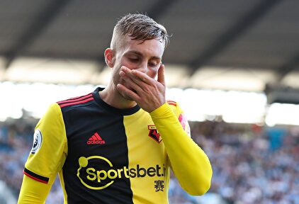 Gerard Deulofeu, durante el Manchester City-Watford disputado el sábado. | Cordon Press