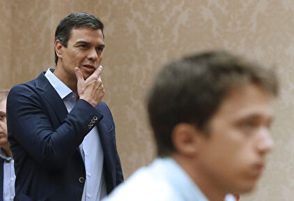 Pedro Sánchez e Íñigo Errejón, en una imagen de archivo. | EFE