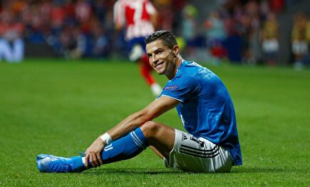 Cristiano Ronaldo, en un partido con la Juventus en el Wanda Metropolitano. | EFE