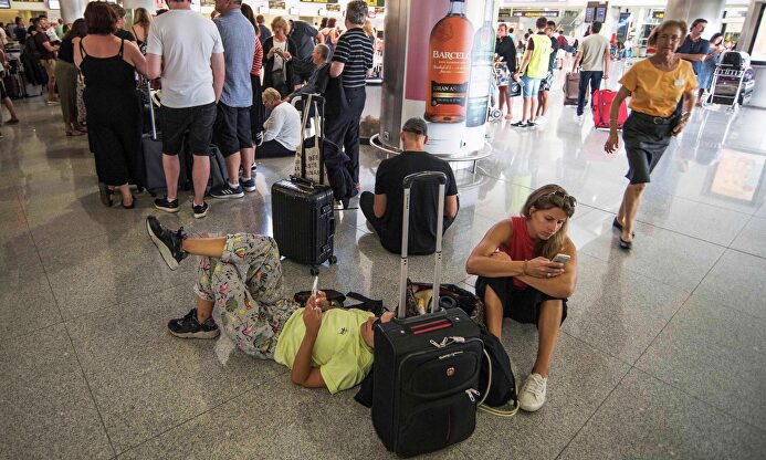 Afectados de Thomas Cook |  EFE