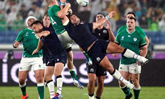 Imagen del partido entre los All Blacks y Sudáfrica. | EFE