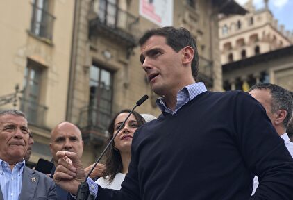 Albert Rivera, en Vic | Europa Press